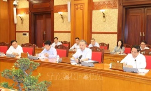 Tổng Bí thư, Chủ tịch nước Tô Lâm chủ trì họp Bộ Chính trị chỉ đạo việc khắc phục hậu quả bão số 3