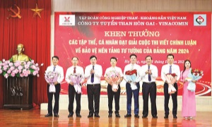 Đảng bộ Công ty Tuyển than Hòn Gai phát huy truyền thống anh hùng, vững bước đi lên trong kỷ nguyên mới