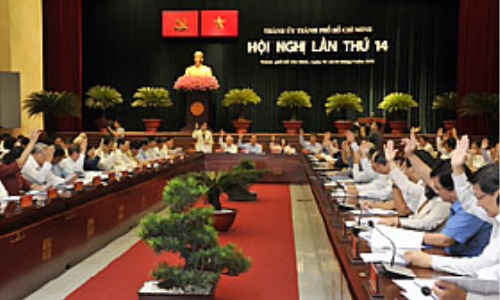 Hội nghị Thành ủy Thành phố Hồ Chí Minh lần thứ 14