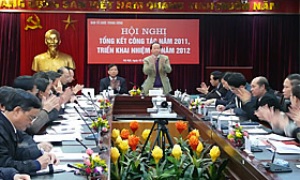 Hội nghị tổng kết công tác năm 2011, triển khai nhiệm vụ năm 2012