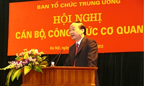 Hội nghị cán bộ, công chức Ban Tổ chức Trung ương