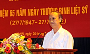 Ban Tổ chức Trung ương kỷ niệm 65 năm Ngày Thương binh - Liệt sỹ