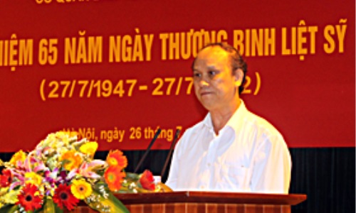 Ban Tổ chức Trung ương kỷ niệm 65 năm Ngày Thương binh - Liệt sỹ