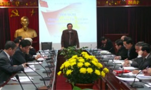 Hội nghị Cán bộ tổng kết công tác năm 2010 của Ban Tổ chức Trung ương