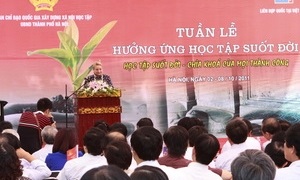 Phát động “Tuần lễ hưởng ứng học tập suốt đời”