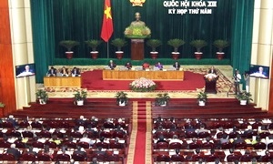 Khai mạc Kỳ họp thứ năm Quốc hội khóa XIII