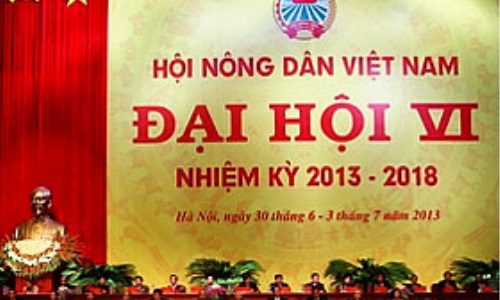 Đại hội đại biểu toàn quốc Hội Nông dân Việt Nam lần thứ VI