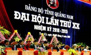 Kiện toàn tổ chức đảng trong cơ quan chính quyền, mặt trận, các đoàn thể cấp huyện ở Quảng Nam