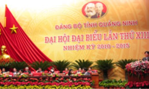 Đại hội đại biểu Đảng bộ tỉnh Quảng Ninh lần thứ XIII: Phấn đấu đến năm 2015 cơ bản trở thành tỉnh công nghiệp hiện đại.