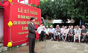 Phú Yên: Tổ chức Kỷ niệm 80 năm thành lập Chi bộ Đảng Cộng sản Việt Nam đầu tiên