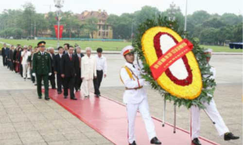 Lãnh đạo Đảng, Nhà nước viếng Chủ tịch Hồ Chí Minh