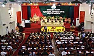 Đại hội đại biểu Đảng bộ tỉnh Bắc Giang lần thứ XVII
