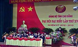 Đại hội đại biểu Ðảng bộ tỉnh Cao Bằng lần thứ XVII