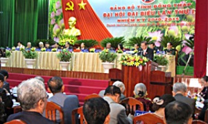 Đại hội đại biểu Đảng bộ tỉnh Đồng Tháp lần thứ IX