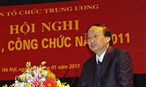 Hội nghị cán bộ, công chức Ban Tổ chức Trung ương năm 2011