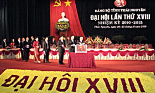Đại hội đại biểu Đảng bộ tỉnh Thái Nguyên lần thứ XVIII