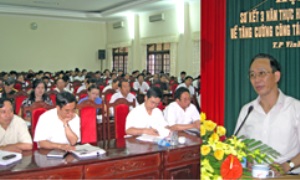 Tăng cường công tác kiểm tra, giám sát của Đảng ở Nghệ An