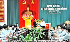 Đồng chí Hồ Đức Phớc được bầu làm Bí thư Tỉnh ủy Nghệ An