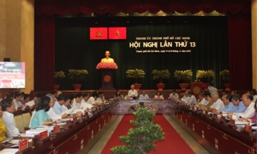 Khai mạc Hội nghị Thành ủy TPHCM lần thứ 13