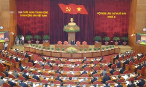 Khai mạc Hội nghị lần thứ 14 Ban Chấp hành Trung ương Đảng (khóa X)