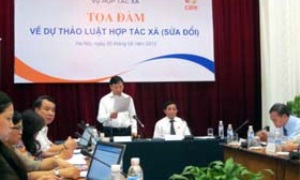 Tọa đàm về dự thảo Luật Hợp tác xã (sửa đổi)