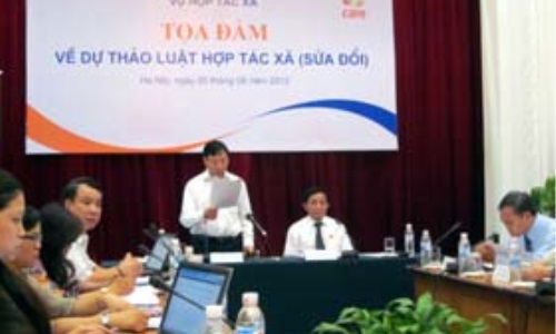 Tọa đàm về dự thảo Luật Hợp tác xã (sửa đổi)