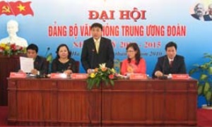 Đại hội đại biểu Đảng bộ Văn phòng Trung ương Đoàn nhiệm kỳ 2010-2015