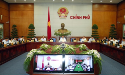 Chính phủ họp phiên thường kỳ tháng 6-2013