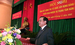 Thành uỷ Hà Nội: Tổng kết công tác tổ chức xây dựng đảng