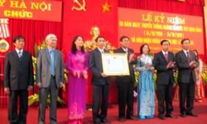 Ban Tổ chức Thành uỷ Hà Nội: Kỷ niệm 80 năm Ngày truyền thống Ngành Tổ chức và đón nhận Huân chương Độc lập hạng Ba