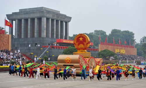 Mít tinh, diễu binh, diễu hành trọng thể kỷ niệm Đại lễ 1000 năm Thăng Long-Hà Nội