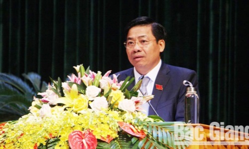Đồng chí Dương Văn Thái được bầu làm Chủ tịch UBND tỉnh Bắc Giang nhiệm kỳ 2016-2021