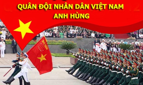 Quân đội nhân dân Việt Nam anh hùng của dân tộc Việt Nam anh hùng