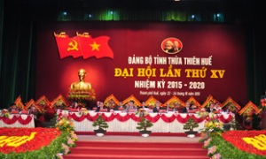 Khai mạc Đại hội đại biểu Đảng bộ tỉnh Thừa Thiên Huế lần thứ XV, nhiệm kỳ 2015-2020