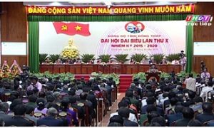 Khai mạc Đại hội đại biểu Đảng bộ tỉnh Đồng Tháp lần thứ X, nhiệm kỳ 2015-2020