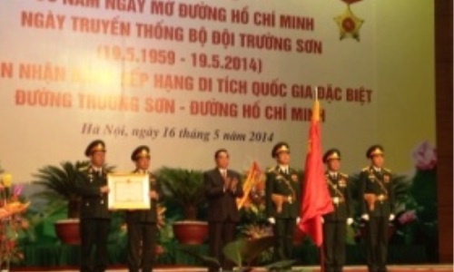 Kỷ niệm 55 năm Ngày mở đường Hồ Chí Minh - Ngày truyền thống Bộ đội Trường Sơn