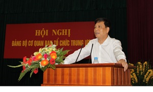 Đảng bộ cơ quan Ban Tổ chức Trung ương quán triệt Nghị quyết Trung ương 8 (khoá XI)