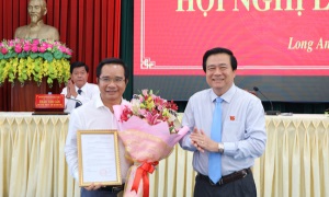 Đồng chí Nguyễn Văn Được làm Phó Bí thư Tỉnh ủy Long An