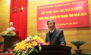 Năm 2014, báo chí phải chủ động đi đầu trong công tác thông tin, tuyên truyền, góp phần tạo sự đồng thuận trong tư tưởng, thống nhất trong hành động