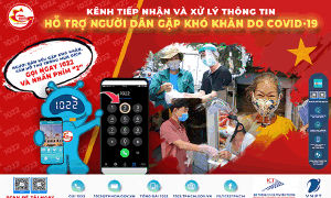 TPHCM: Khi gặp khó khăn do COVID-19, người dân gọi 1022 để được hỗ trợ