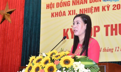 Đồng chí Bùi Thị Quỳnh Vân được bầu làm Phó Bí thư Tỉnh ủy Quảng Ngãi