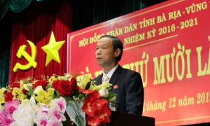 Đồng chí Nguyễn Văn Thọ được bầu giữ chức Chủ tịch UBND tỉnh Bà Rịa – Vũng Tàu