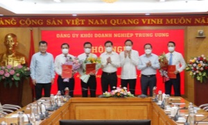 Công bố quyết định về công tác cán bộ của Đảng ủy Khối Doanh nghiệp Trung ương