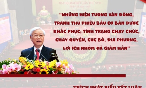 Những điểm nhấn quan trọng trong bài phát biểu của Tổng Bí thư, Chủ tịch nước Nguyễn Phú Trọng tại Hội nghị cán bộ toàn quốc tổng kết công tác tổ chức đại hội đảng bộ các cấp nhiệm kỳ 2020-2025