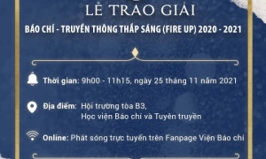 Ngày 25-11 sẽ diễn ra Lễ trao giải báo chí dành cho học sinh, sinh viên