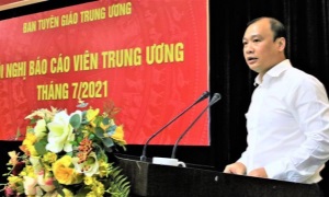 Bổ nhiệm đồng chí Lê Hải Bình giữ chức Phó Trưởng Ban Tuyên giáo Trung ương