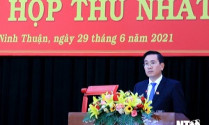 Tân Chủ tịch HĐND tỉnh Ninh Thuận