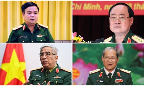 Các Thượng tướng Quân đội, Công an thôi giữ chức vụ từ ngày 1-6-2021