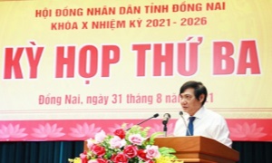 Đồng Nai bầu bổ sung 1 Phó Chủ tịch UBND tỉnh