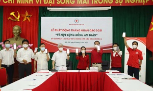 Phát động “Tháng Nhân đạo” năm 2021 - “Vì một cộng đồng an toàn”